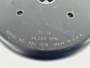 Thumbnail image of Beckman Ti 14 48,000RPM Fixed Angle Rotor Lab