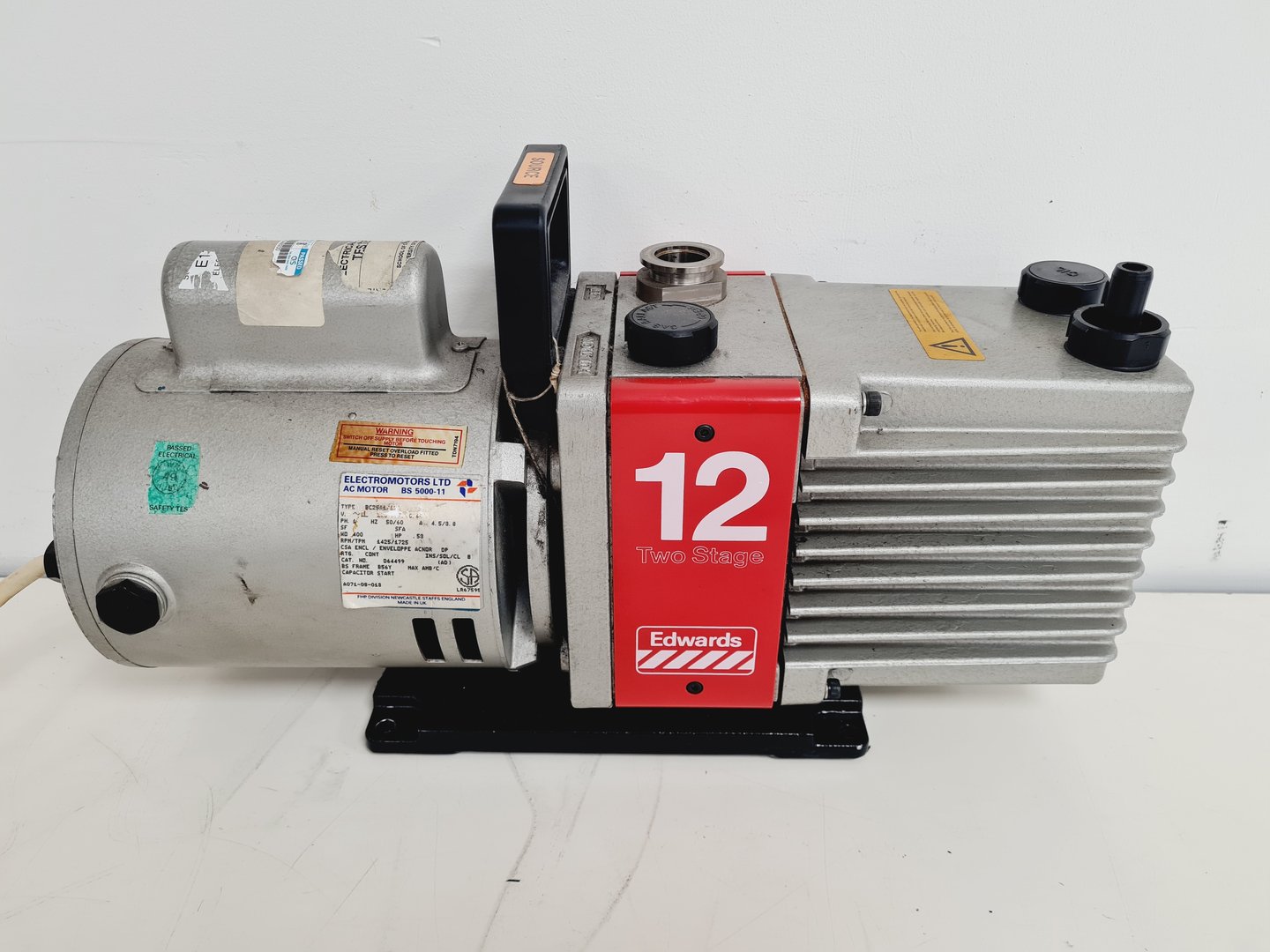 Image of Edwards E2M-12 12 Two Stage High Vacuum Pump Lab