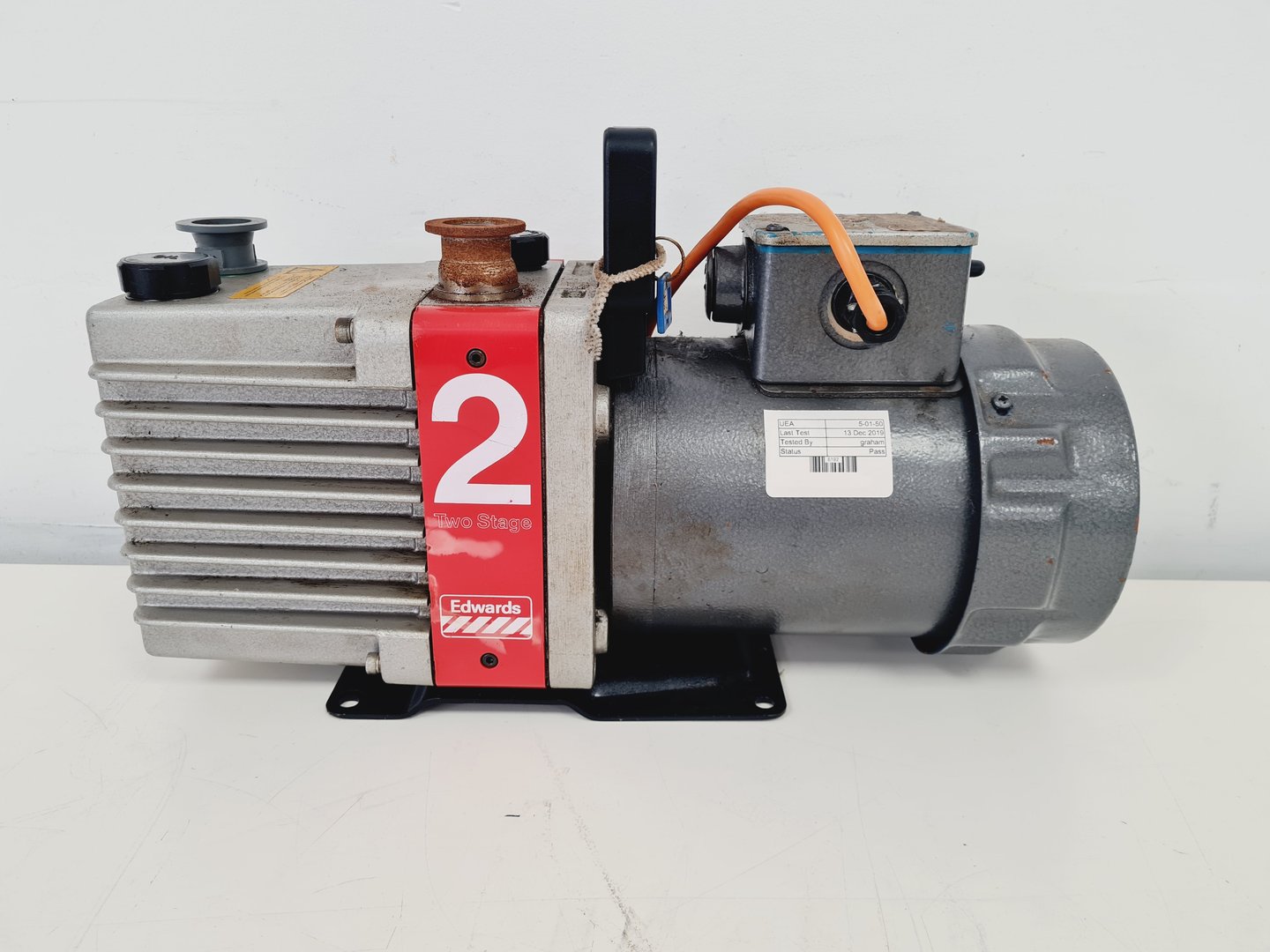 Image of Edwards Model E2M2 Rotary Vane High Vacuum Pump 2 Two stage Lab