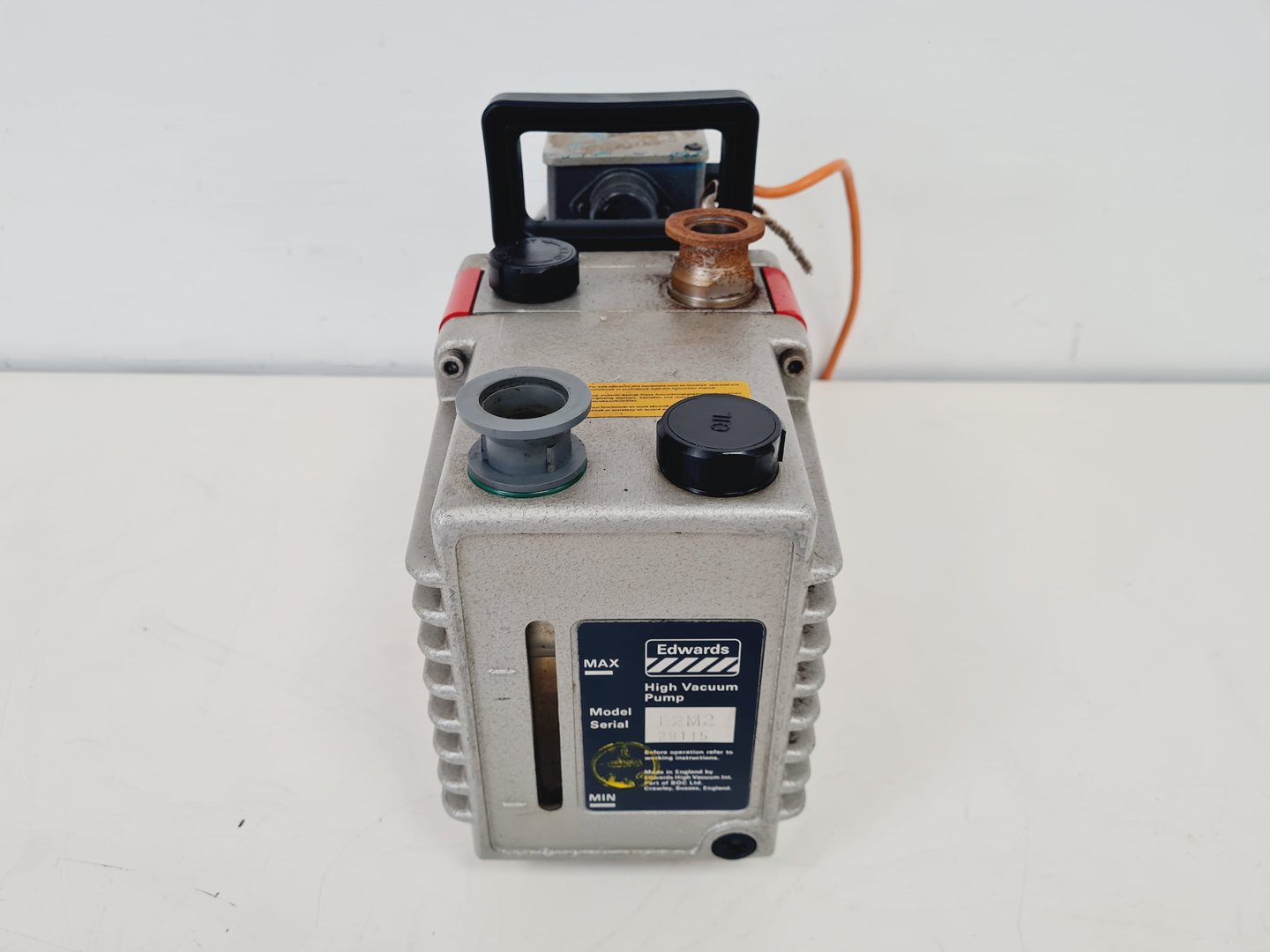 Image of Edwards Model E2M2 Rotary Vane High Vacuum Pump 2 Two stage Lab