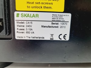 Thumbnail image of Skalar TOC/TN Analyser + Autosampler System Lab