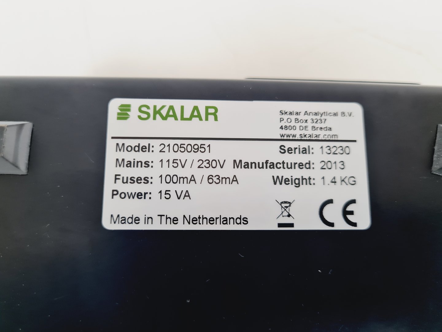 Image of Skalar TOC/TN Analyser + Autosampler System Lab