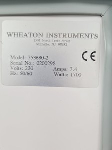 Thumbnail image of Wheaton 753680-2 Reach In Incubator Lab