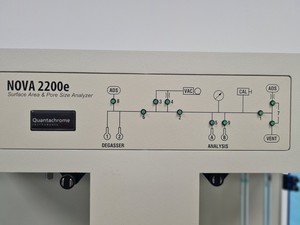 Thumbnail image of Quantachrome Nova 2200e Surface Area & Pore Size Analyzer N22-23E Lab