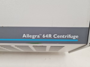 Thumbnail image of Beckman Coulter Allegra 64R Refrigerated Centrifuge Lab Spares/Repairs