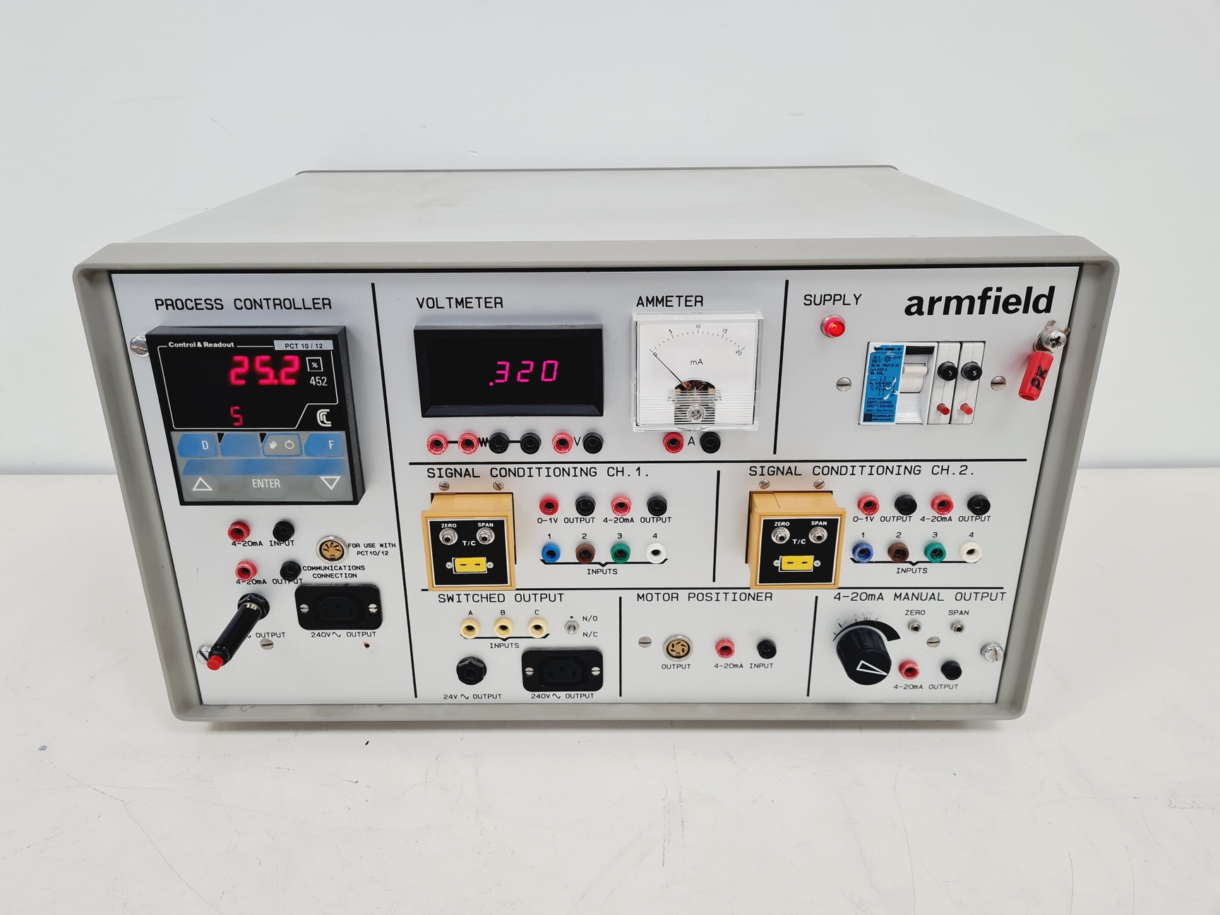 Armfield PCT PC-9 PC-13 Instrumentation & Control System Lab