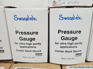 Thumbnail image of Job Lot Of Swagelok Pressure Gauges + Compression Fittings