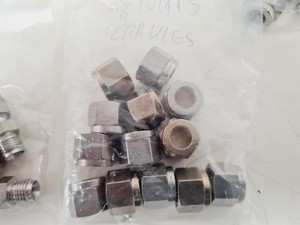 Thumbnail image of Job Lot Of Swagelok Pressure Gauges + Compression Fittings