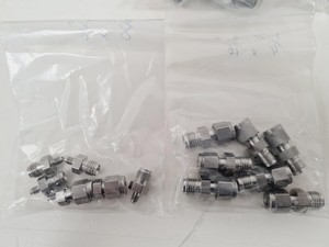 Thumbnail image of Job Lot Of Swagelok Pressure Gauges + Compression Fittings