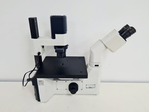 Thumbnail image of Leica DMIL Inverted Microscope Type 090-135.001 with 2 x Objectives Lab