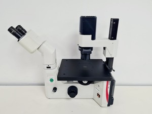 Thumbnail image of Leica DMIL Inverted Microscope Type 090-135.001 with 2 x Objectives Lab