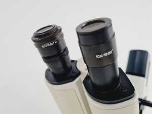 Thumbnail image of Leica DMIL Inverted Microscope Type 090-135.001 with 2 x Objectives Lab