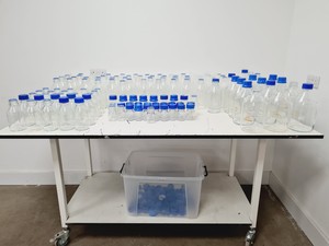 Thumbnail image of Lot Of Pyrex,Schott, FisherBrand and Simax Lab Glassware 