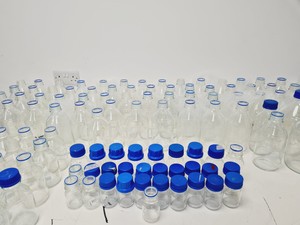 Thumbnail image of Lot Of Pyrex,Schott, FisherBrand and Simax Lab Glassware 