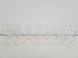 Thumbnail image of Lot Of Pyrex,Schott, FisherBrand and Simax Lab Glassware 