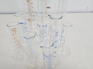 Thumbnail image of Lot Of Pyrex,Schott, FisherBrand and Simax Lab Glassware 