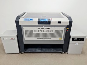 Image of Epilog Legend 36EXT Laser Cutter w/ 2 x Laser Fume Extractors Lab Spares/Repairs