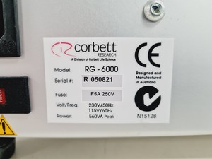 Thumbnail image of Corbett Research Rotor-Gene RG-6000 Real-time PCR Analyser