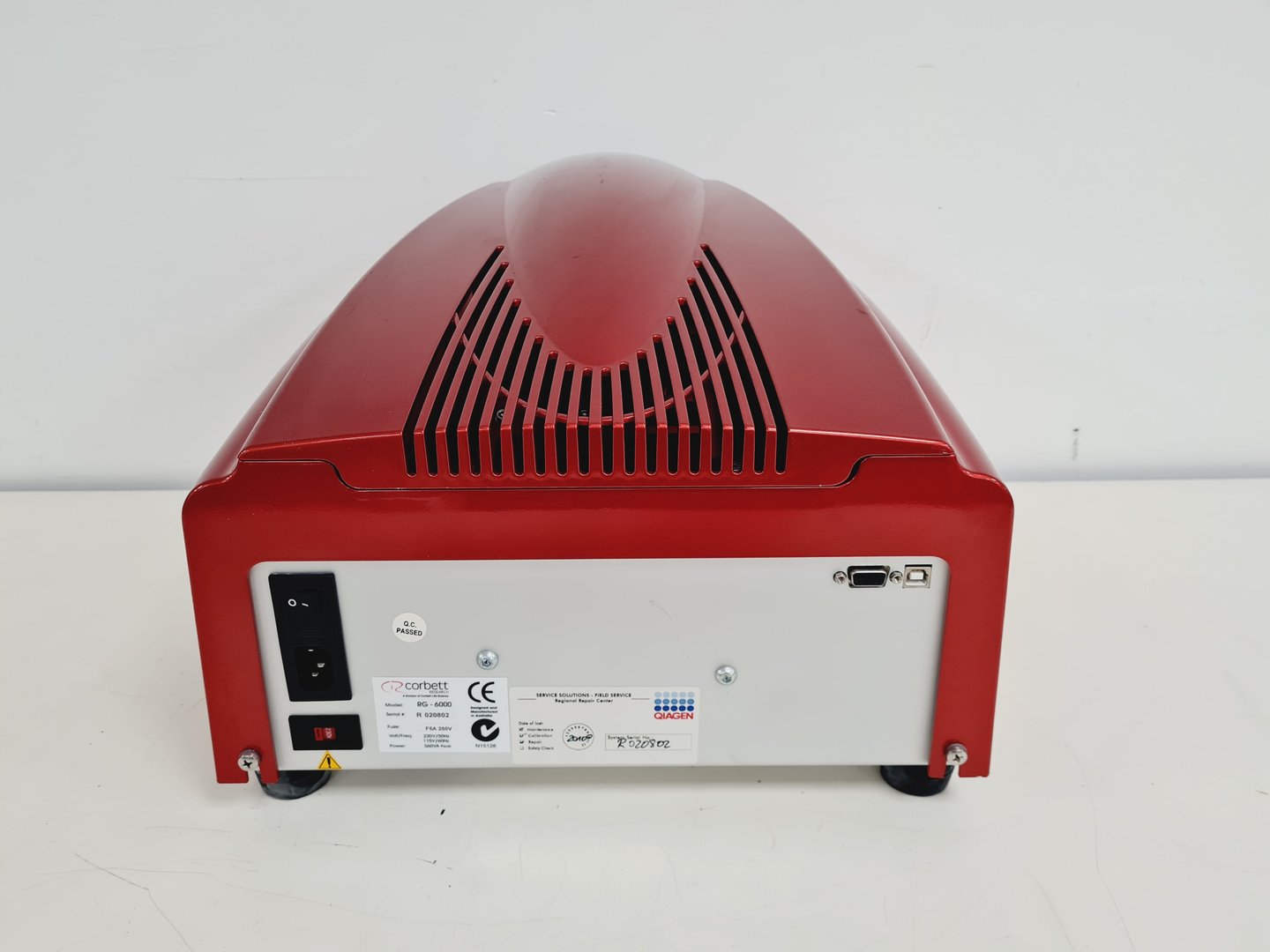 Corbett Research Rotor-Gene RG-6000 Real-time PCR Analyser Lab