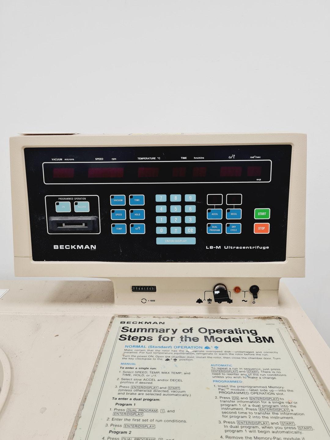 Image of Beckman L8-60MR Ultracentrifuge Lab Spares/Repairs