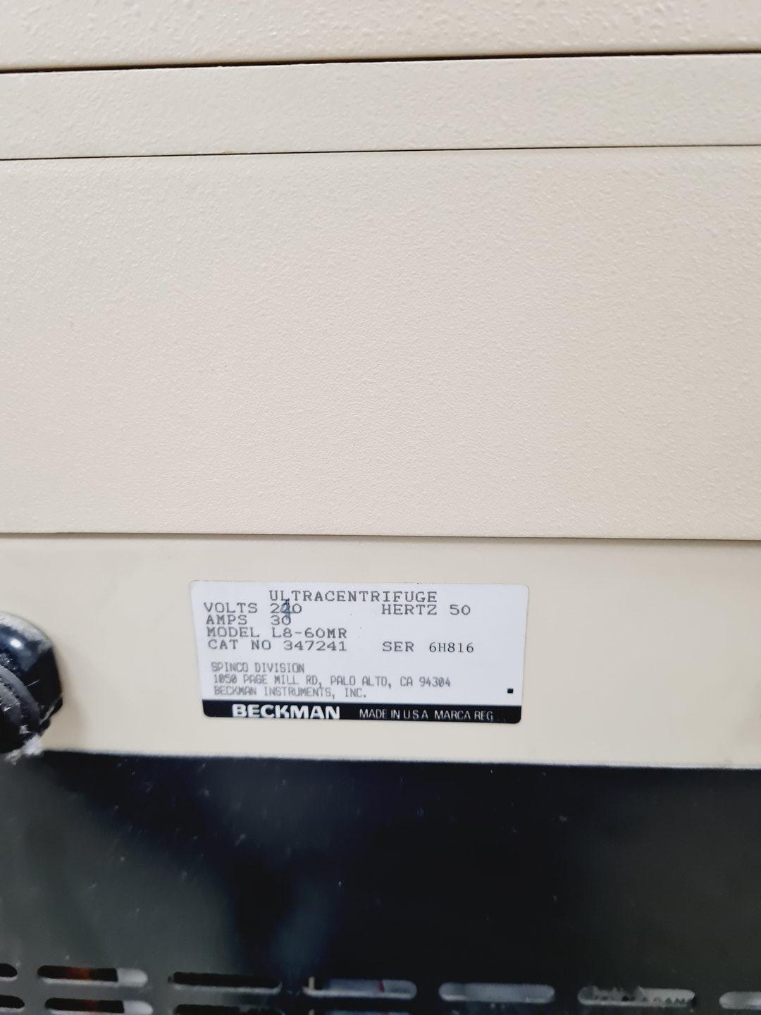 Image of Beckman L8-60MR Ultracentrifuge Lab Spares/Repairs