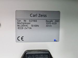 Thumbnail image of Carl Zeiss MCS 500 System & Multiplexer Lab