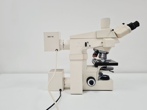 Thumbnail image of Carl Zeiss Axioskop El Einsatz Fluorescence Microscope w/ 5 Objectives