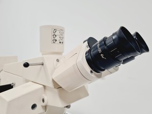 Thumbnail image of Carl Zeiss Axioskop El Einsatz Fluorescence Microscope w/ 5 Objectives