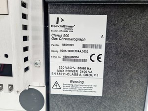 Thumbnail image of Perkin Elmer Clarus 500 GC Gas Chhromatograph System Lab Spares/Repairs