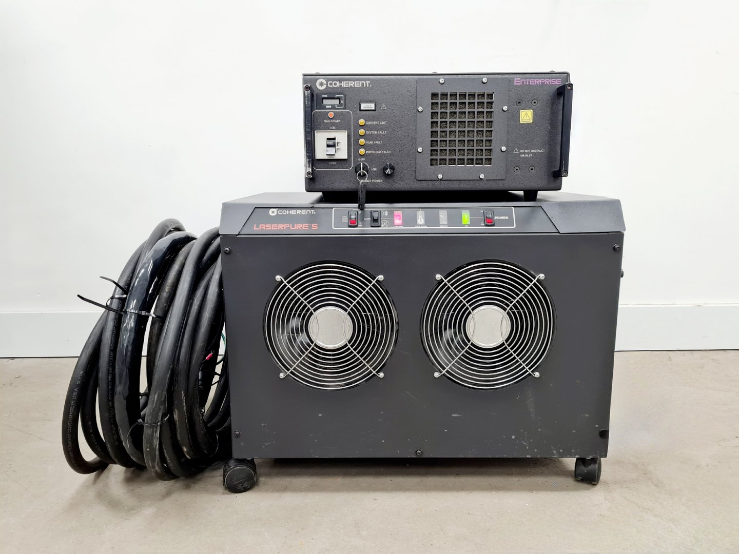 Image of Coherent Enterprise Laser Head & Coherent Laserpure 5 Chiller Lab