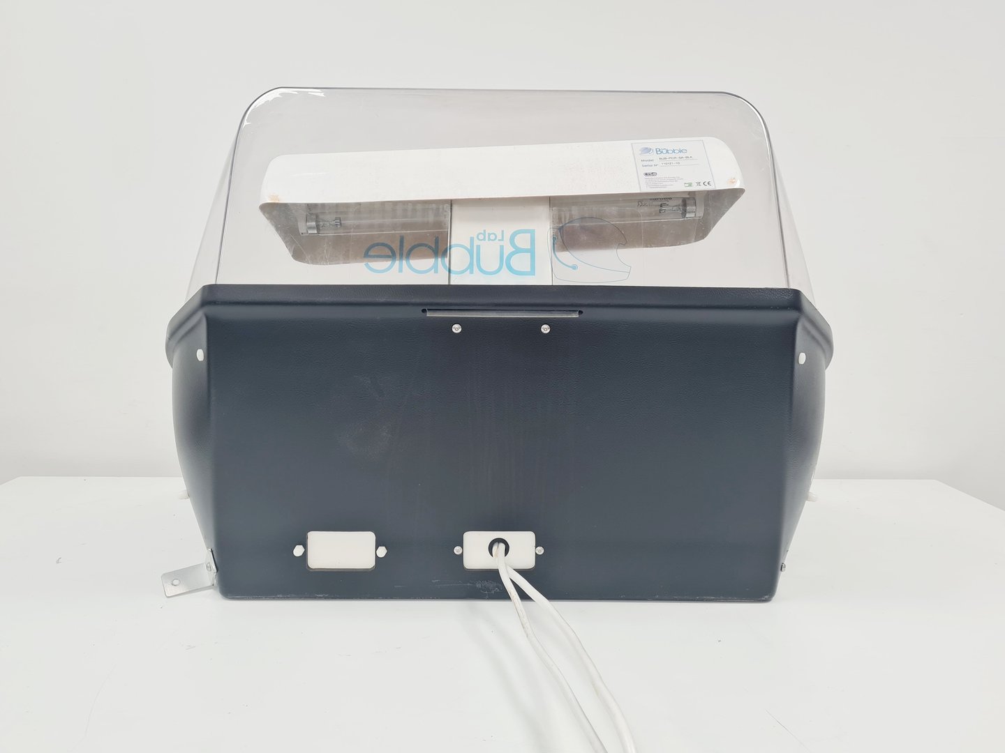 Image of Lab-Bubble Still Air PCR Enclosure - Black  BUB-PCR-SA-BLK