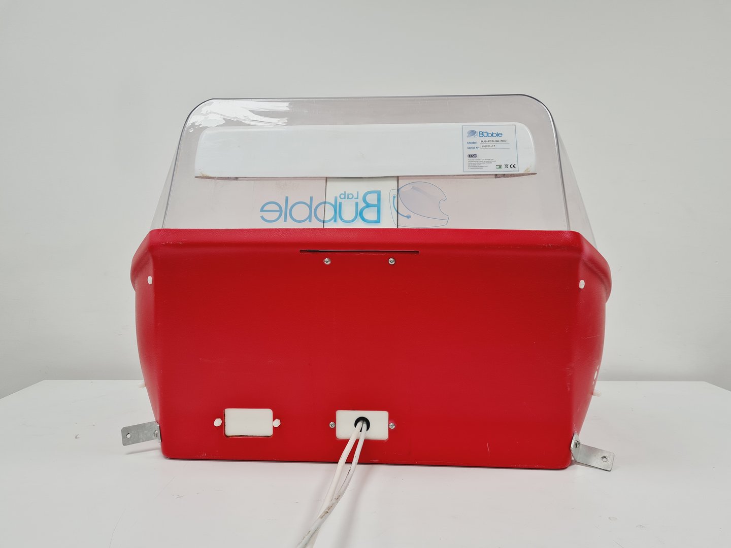 Image of Lab-Bubble Still Air PCR Enclosure - Red - BUB-PCR-SA-RED