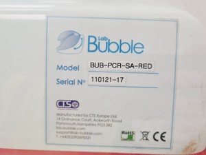 Thumbnail image of Lab-Bubble Still Air PCR Enclosure - Red - BUB-PCR-SA-RED