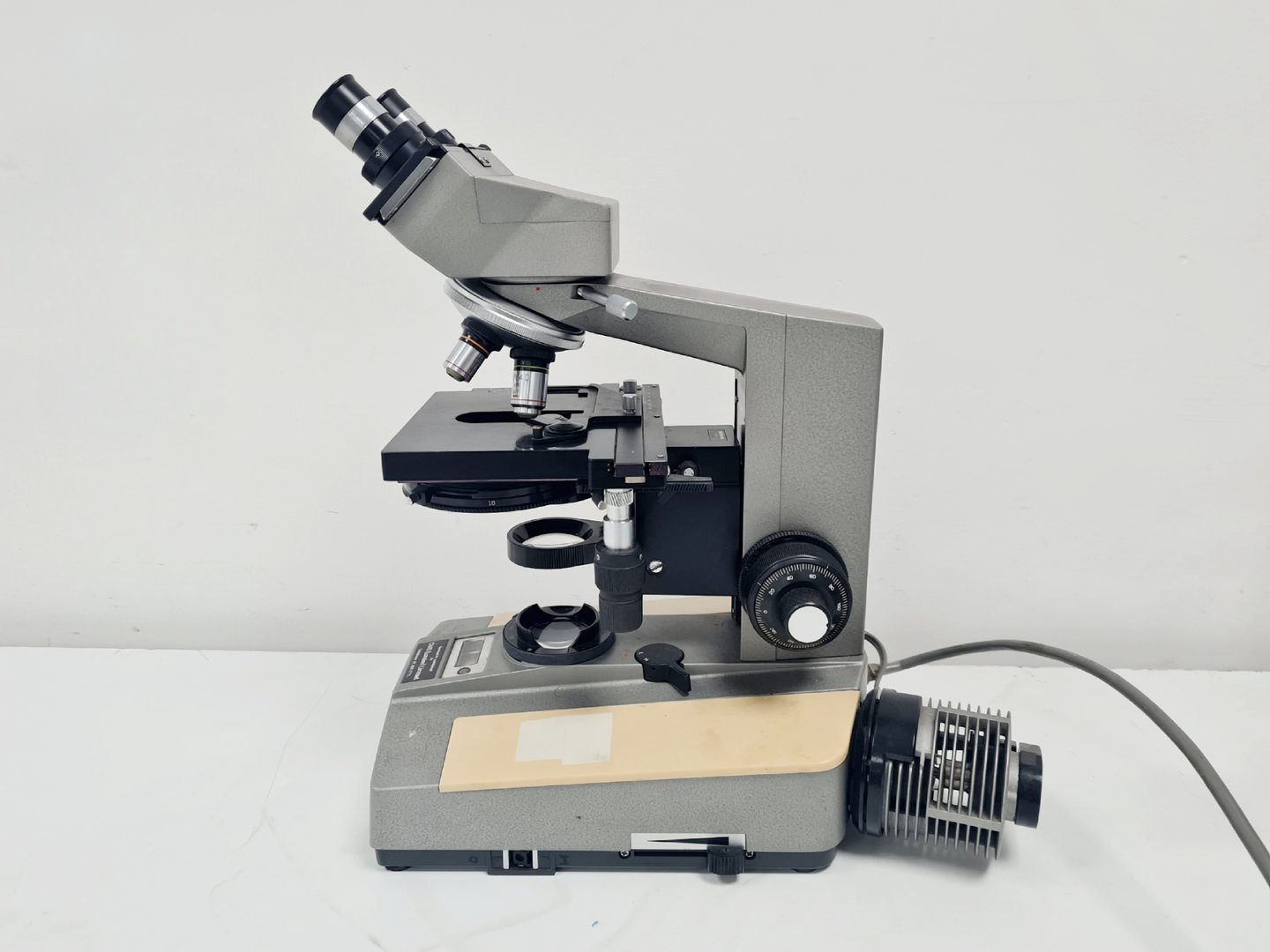 Image of Olympus BHB Binocular Microscope w/ 2 Objectives Lab