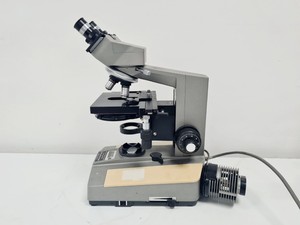 Thumbnail image of Olympus BHB Binocular Microscope w/ 2 Objectives Lab