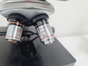 Thumbnail image of Olympus BHB Binocular Microscope w/ 2 Objectives Lab