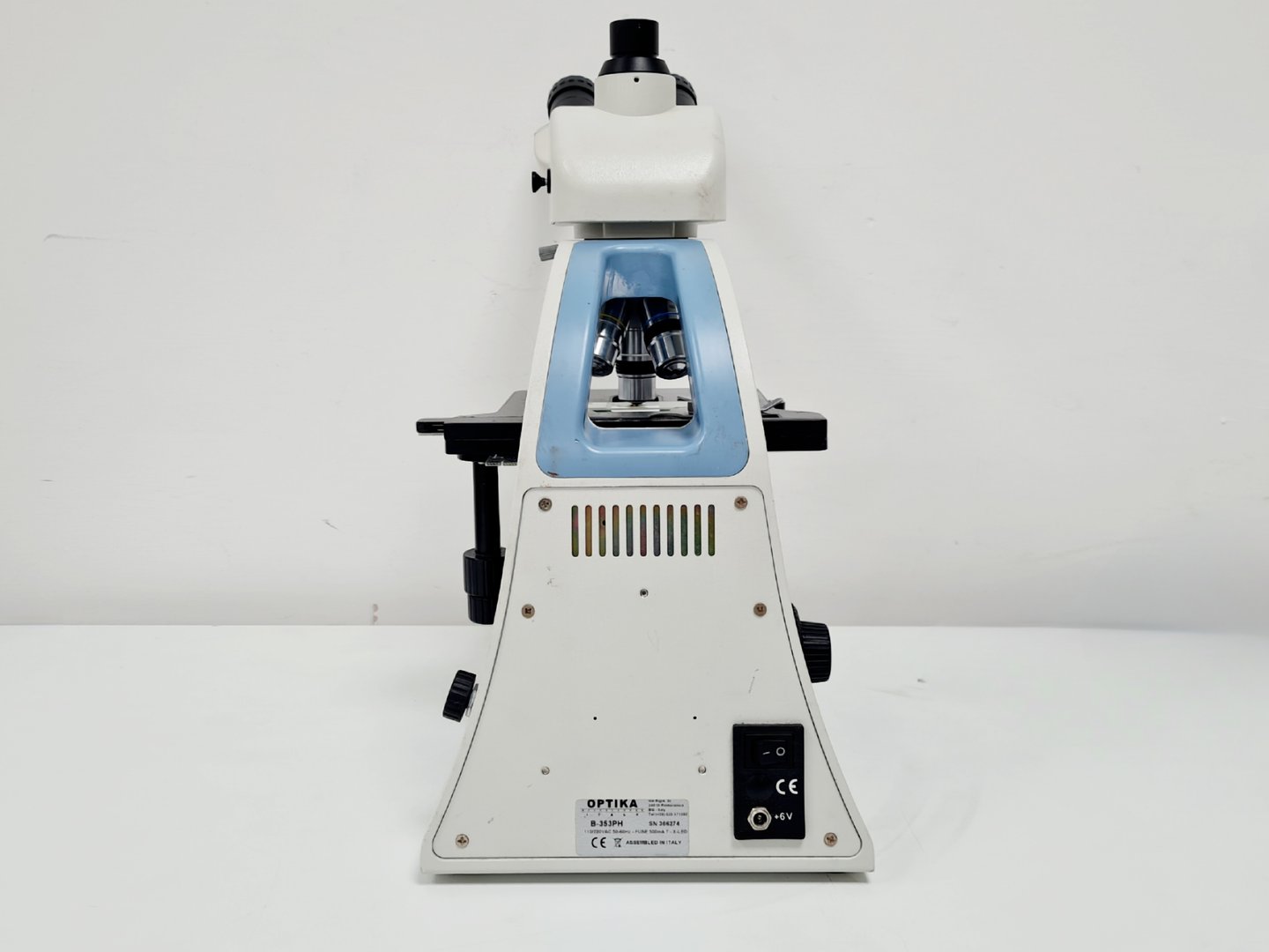 Image of Optika B-353PH Compound Microscope w/ 4 x Objectives Lab