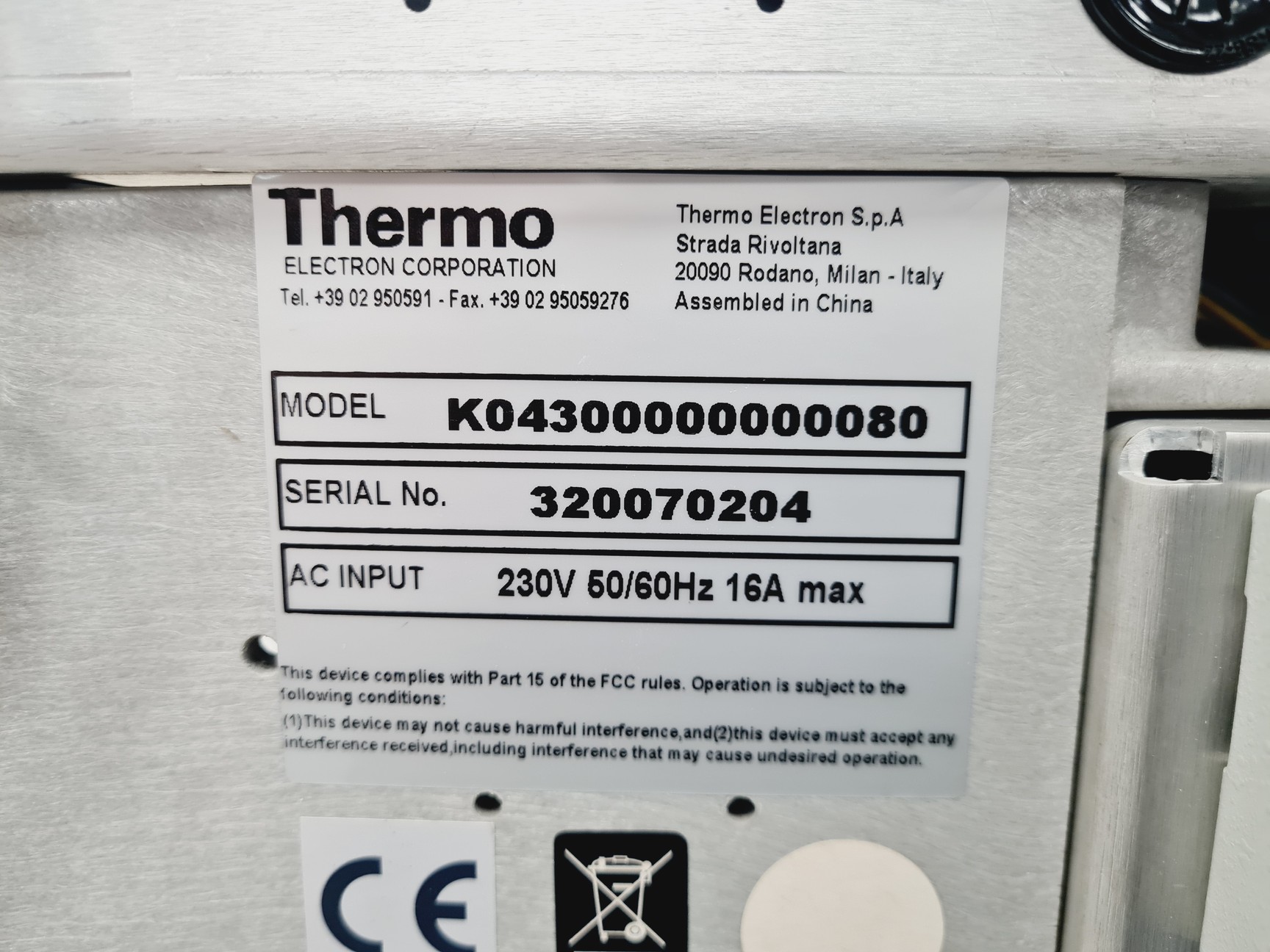 Image of GC-MS Thermo Scientific Trace GC Ultra / ITQ 1100 / Triplus AS /HS Autosampler 