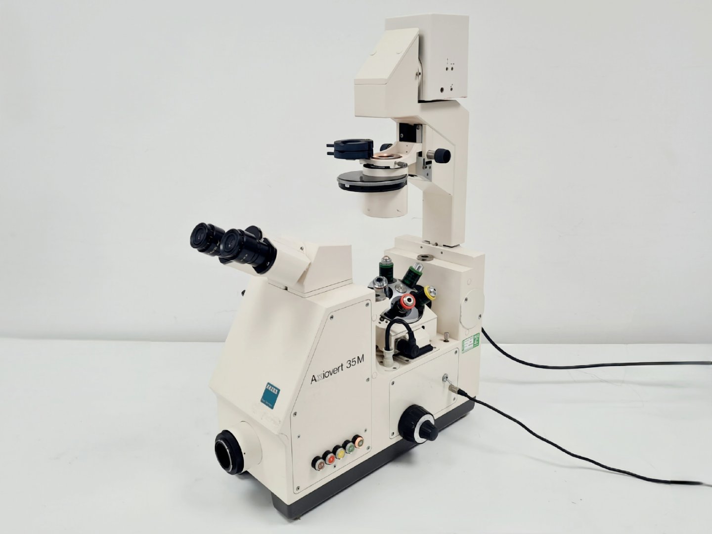 Image of Carl Zeiss Axiovert 35M Inverted Microscope (No Stage or PSU)