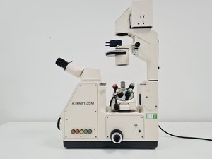 Thumbnail image of Carl Zeiss Axiovert 35M Inverted Microscope (No Stage or PSU)