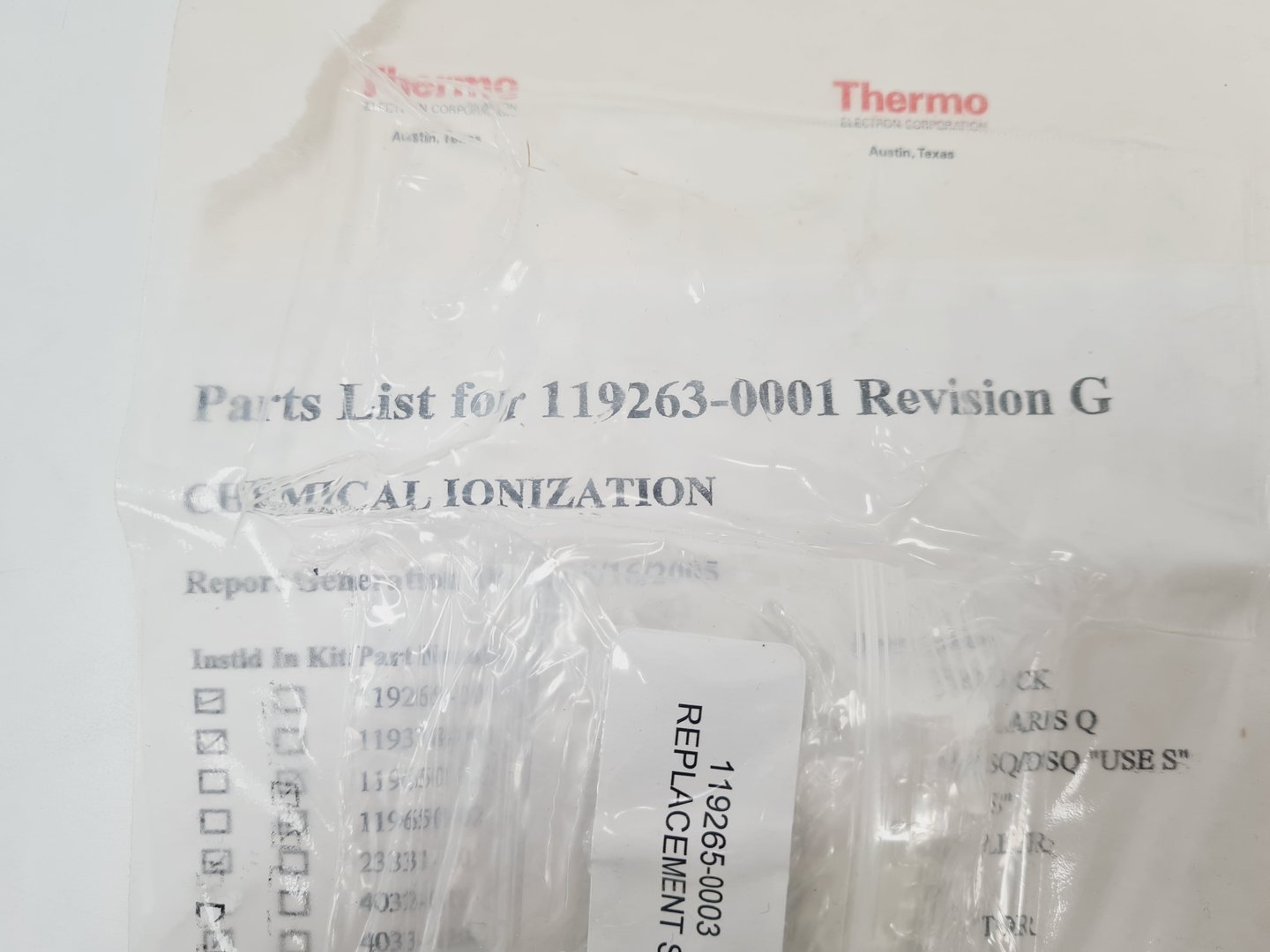 Image of Thermo Scientific Trace GC Ultra GC-MS - DSQ II / Triplus AS Spares/Repairs