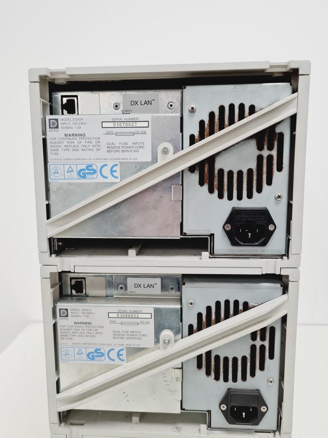 Image of Dionex LC25, ED50, GP50, AS40 IC Ion Chromatography System Lab