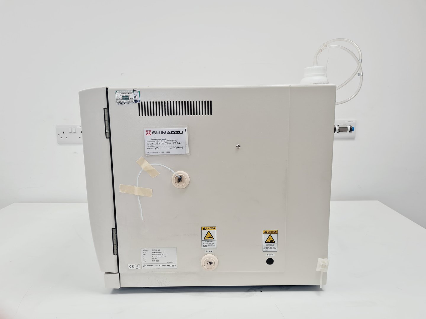 Image of Shimadzu TOC-V analyser w/ ASI-V autosampler System Lab