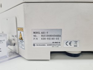 Thumbnail image of Shimadzu TOC-V analyser w/ ASI-V autosampler System Lab