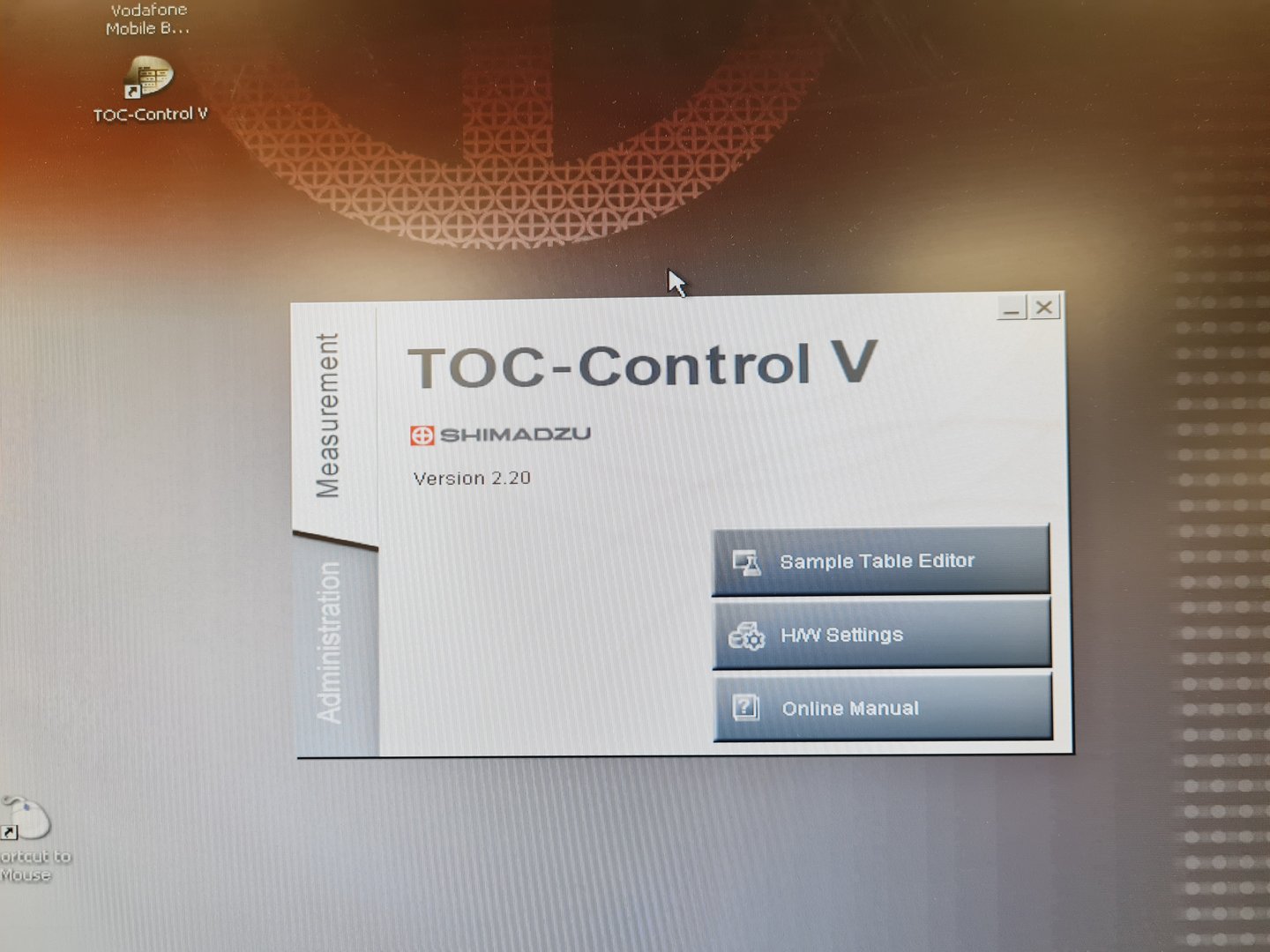 Image of Shimadzu TOC-V analyser w/ ASI-V autosampler System Lab