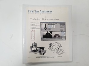 Thumbnail image of First Ten Angstroms FTA1000 Drop Shape Instrument B Frame Analyzer System