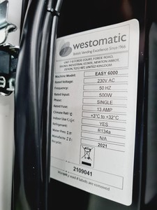 Thumbnail image of Westomatic Easy 6000 Vending Machine