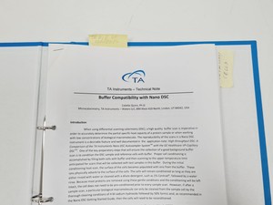 Thumbnail image of TA Instruments Nano DSC Differential Scanning Calorimeter Lab Spares/Repairs