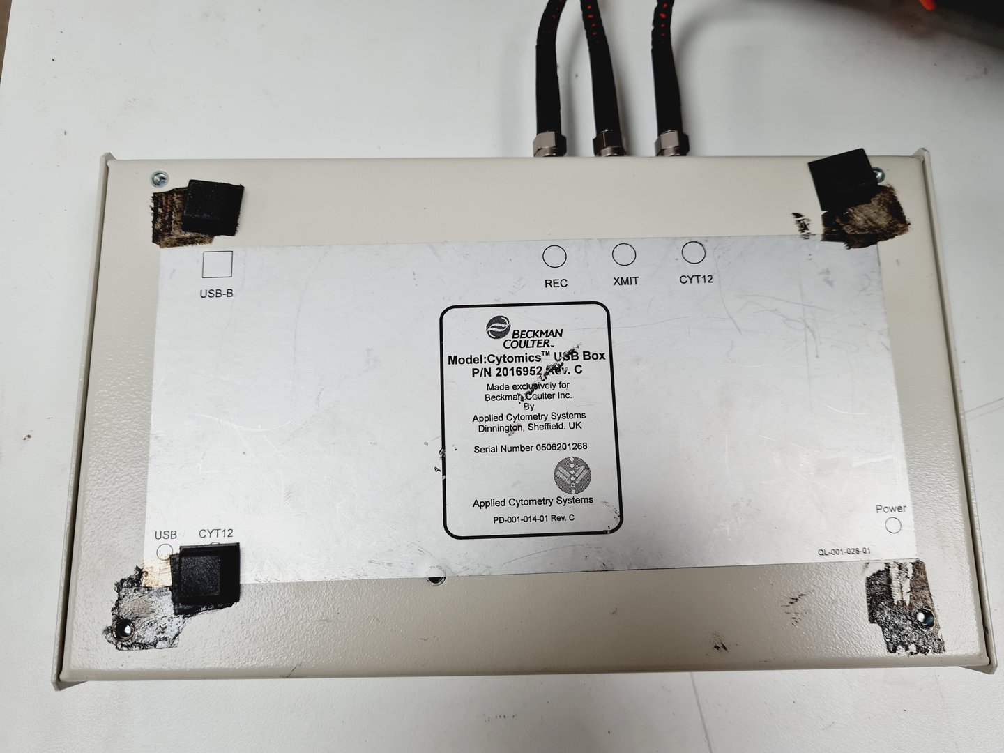 Image of Beckman Coulter Cytomics FC 500 MPL w/ Cytometry UPS Power Supply Faulty