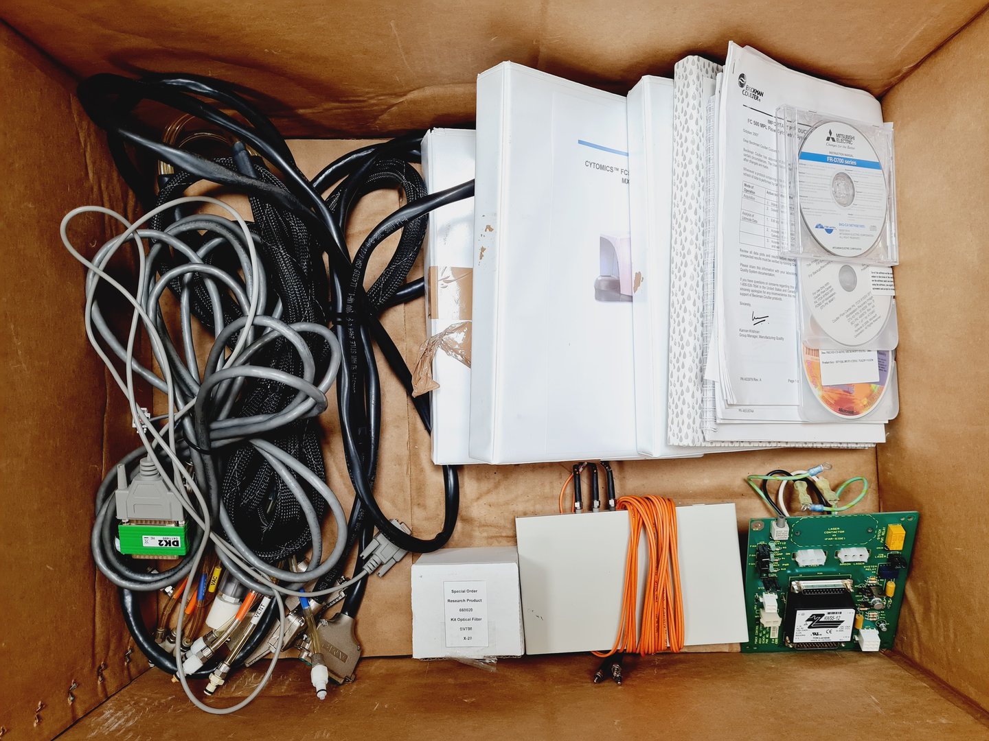 Image of Beckman Coulter Cytomics FC 500 MPL w/ Cytometry UPS Power Supply Faulty